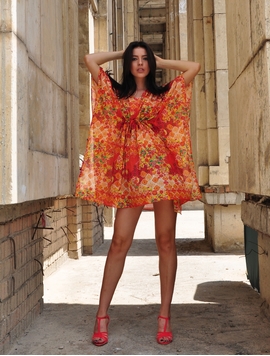 Rochie Dama Heavy With Mood Portocalie